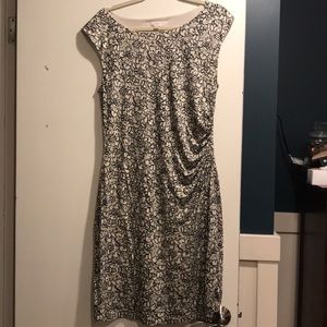 Patterned dress from Loft